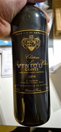 Bordeaux Graves Château Pessan Saint-Hilaire 2014