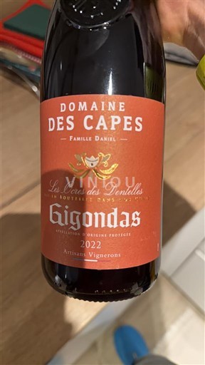 Valle del Rodano Gigondas Domaine S Capes Les Crests des Dentelles 2022