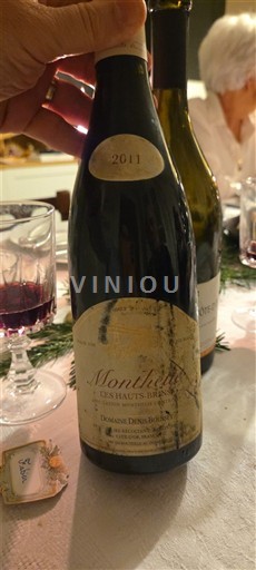 Bourgogne Monthélie Domaine Nis Bouzereau Les Hauts Brins 2011