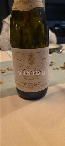 Bourgogne Corton Grand Cru Antoine Moulin 2018