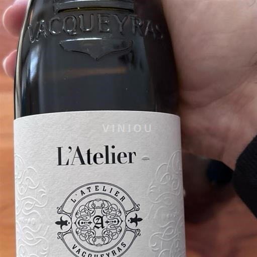Viinit Blanc demi-sec L'Atelier Domaine L’Atelier Non millésimé Ranska Rhônen laakso Vacqueyras AOC