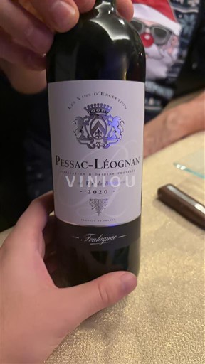 Bordéus Pessac-Léognan Les Vins d'Exception Intuition 2020