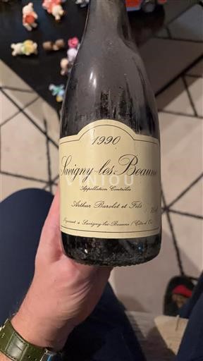 Burgundija Savigny-lès-beaune Adrien Barthel et Fils 1990