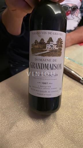 Bordeaux Pessac-Léognan Domaine Grandmaison 1997
