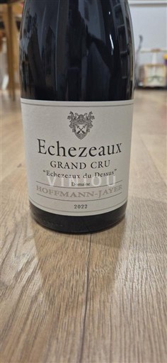 Burgundija Échézeaux Grand Cru Hoffmann-Jayer Echezeaux du Dessus 2022