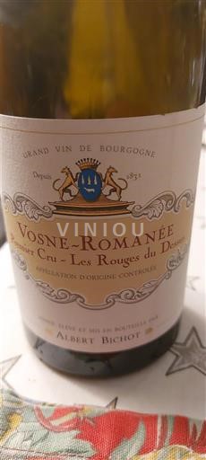 Burgundsko Vosne-romanée Premier Cru Albert Bichot Premier Cru Les Rouges du Dessus 2015