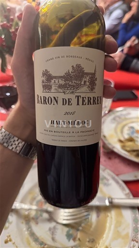 Bordeaux Haut-Médoc Baron de Terrefort 2018