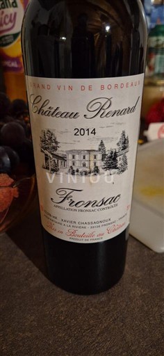 Bordeaux Fronsac Château Renard 2014