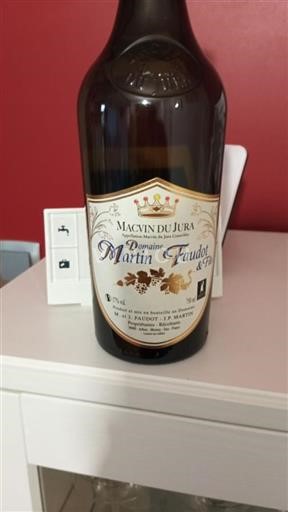Jura Macvin-du-jura Domaine Martin Faudot Non Millésimé