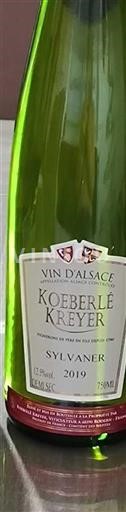 Alsace Koebleré Kreyer 2019