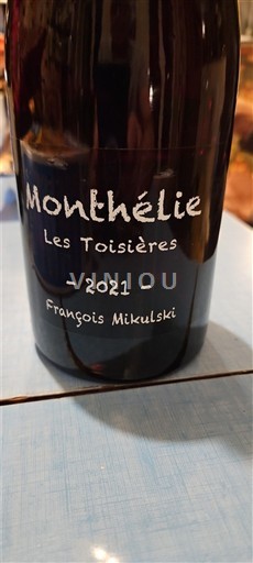 Bourgogne Monthélie François Mikulski Les Toisières 2021