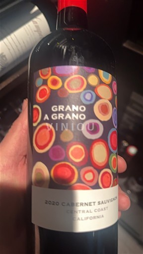 Vùng trồng nho được cấp phép California Central Coast Grano a Grano 2020