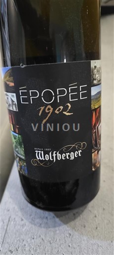 Alsace Wolfberger Épopée 1902 2019