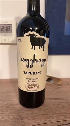 Kachetien Telavi Kvevche & Co Saperavi 2021