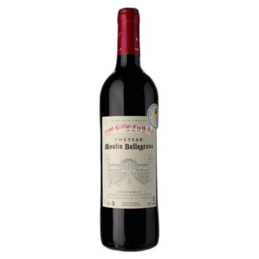 Bordeaux Saint-Émilion Château Moulin Bellegrave 2022