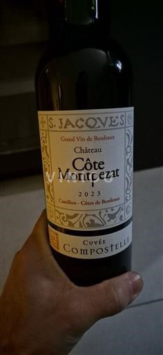 Bordeaux Castillon-côtes-de-bordeaux Château Côte Montpezat Compostelle 2023