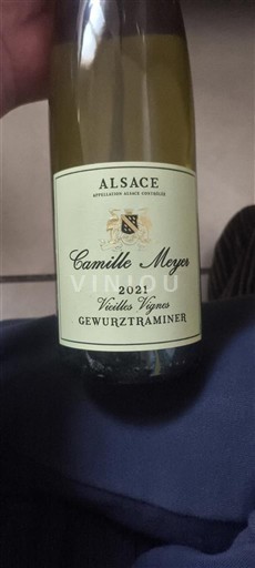Alsace Camille Meyes Vieilles Vignes Gewurztraminer 2021