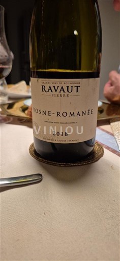 Borgoña Vosne-romanée Ravaut Pierre 2018