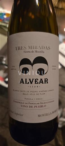 Andalousie Montilla-moriles Alvear Tres Miradas Sierra de Montilla 2022