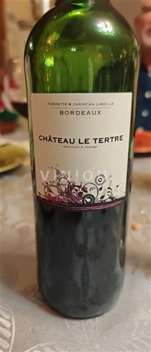 Bordeaux Château Le Tertre Neleten.