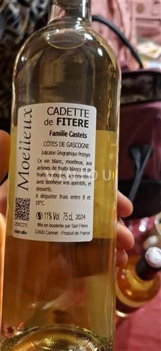 Zuidwest-Frankrijk Côtes de Gascogne Cadette de Fitere 2024