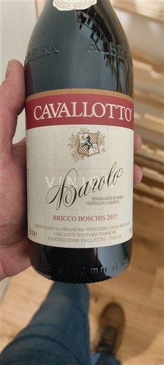 Piemonte Barolo Cavallotto Bricco Boschis 2017