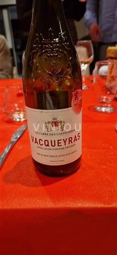 Vale do Ródano Vacqueyras Le Carré des Castelers Não Sazonado