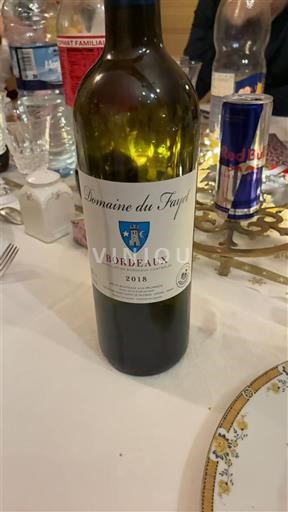 Bordéus Domaine Fayel 2018