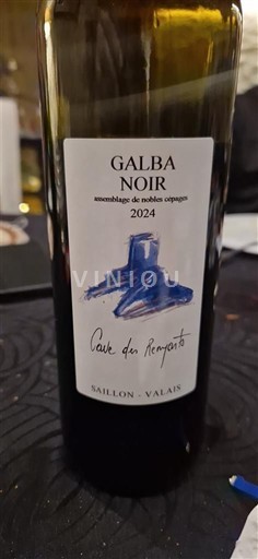 Valais Não especificado Cave des Remparts Galba Noir 2024