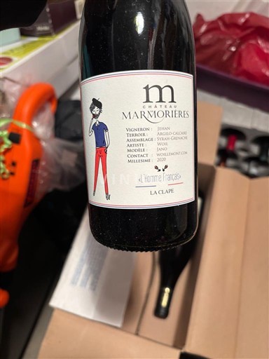 Linguadoca La Clape Château Marmorières L'Homme Français 2020