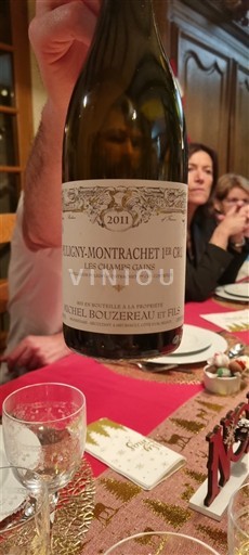 Burgundy Puligny-Montrachet Premier Cru Michel Bouzereau et Fils Les Champs Gains 2011