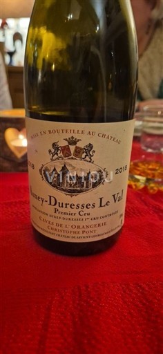 Burgundsko Auxey-Duresses Premier Cru Caveau de l'Orangerie Le Val 2018
