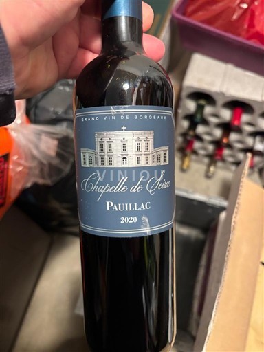 Bordeaux Pauillac Chapelle de Séjean 2020