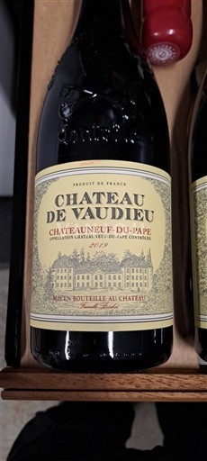 Rhônevallei Châteauneuf-du-Pape Château Vaudieu 2019