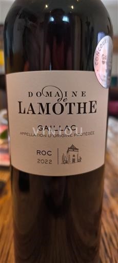 Tây Nam Gaillac Domaine Lamothe Roc 2022