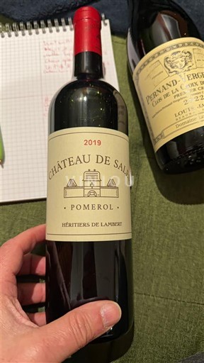 Bordeaux Pomerol Château Sales 2019