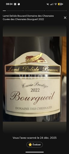 Údolí Loiry Bourgueil Domaine Lamé Delisle Boucard Domaine des Chesnaies Prestige 2022