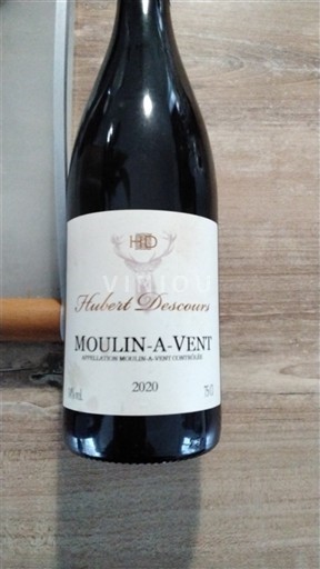 Beaujolais Moulin-à-vent Hubert Descours 2020