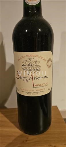 Langvedok Minervois Saint Andrieu Réserve 2015