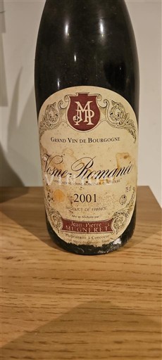 Burgundsko Vosne-romanée Mongeard-Mugneret 2001