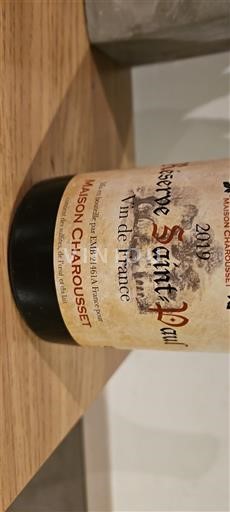 Languedoc y Rosellón País de Oc MAISON CHAROUSSET Réserve Saint Paul 2019