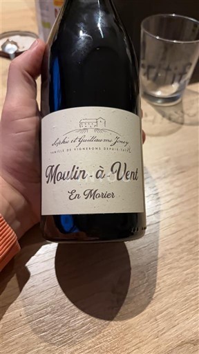 Beaujolais Moulin-à-vent Domaine Gilles et Guillaume Jouzy En Morier Sin añada