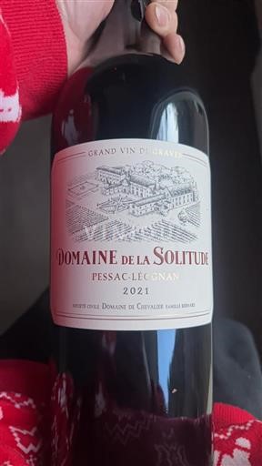 Bordeaux Pessac-Léognan Domaine La Solitude 2021