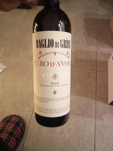 Sicilia Baglio di Grisi Nero d'Avola Không niên vụ