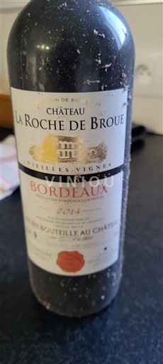 Bordeaux Château La Roche de Broue Vieilles Vignes 2014