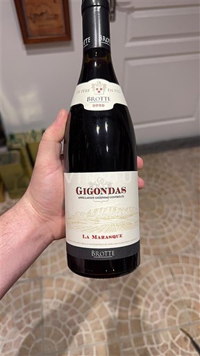 Valle del Rodano Gigondas Brotte La Marasque 2020