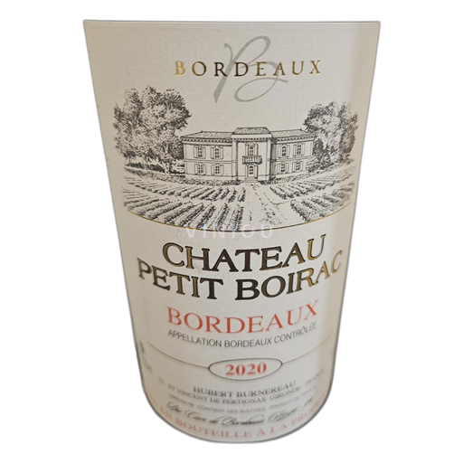Bordeaux Chateau Petit Boirac 2020