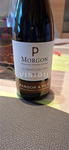 Beaujolais Morgon Pardon & Fils La Croix Gaillard 2019