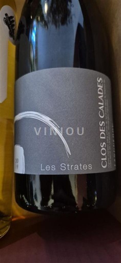 Languedoc ja Roussillon Pays d'Oc Clos des Calades Les Strates 2019