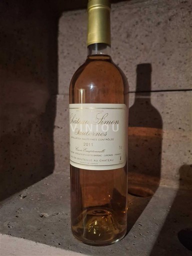 Bordeaux Sauternes Château Simon 2011